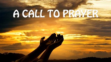 April 23, 2023, "A Call To Prayer"